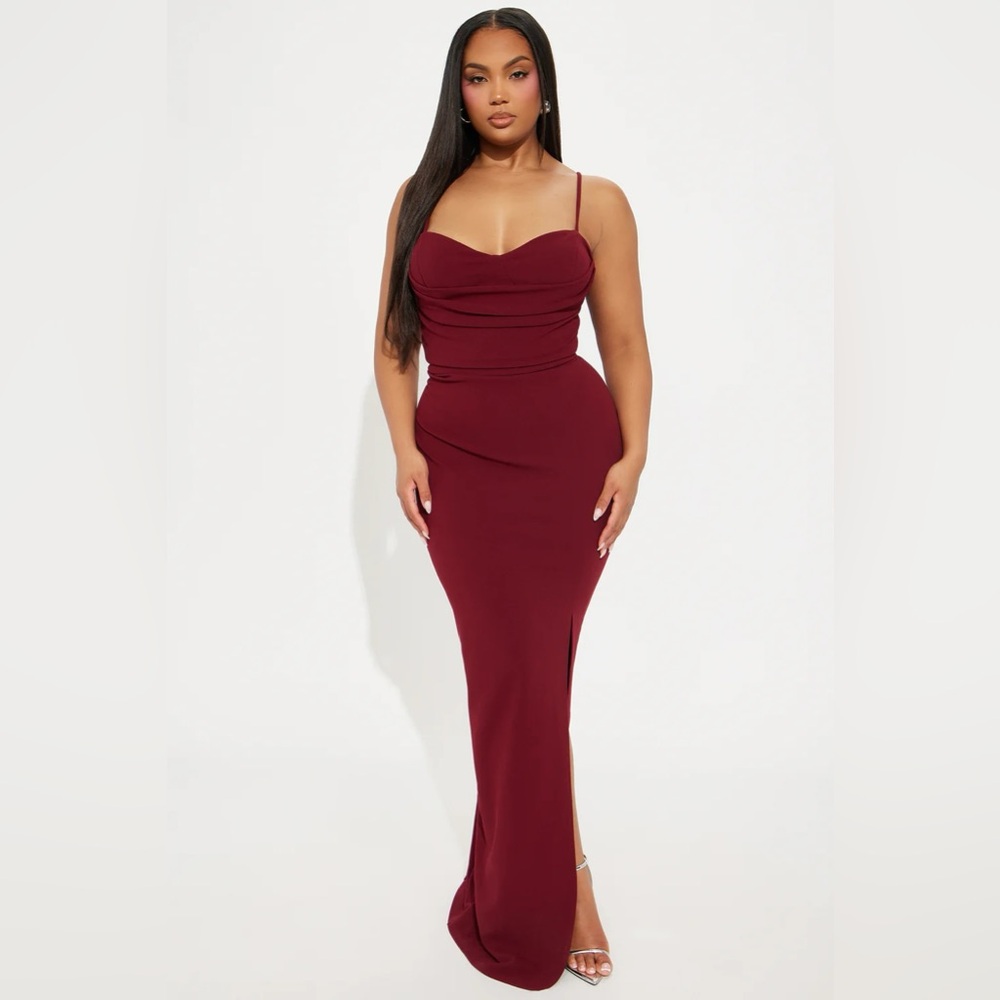 Exclusive Invite Maxi Dress - Plum